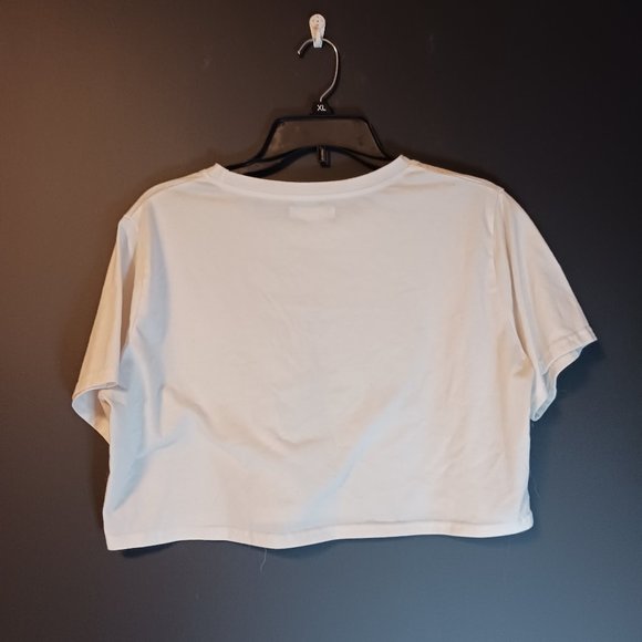 ROMWER LARGE Cute white crop top - Picture 3 of 3